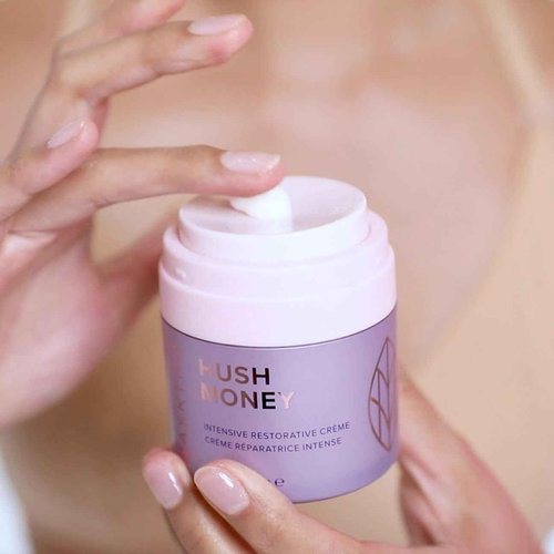 Masktini Hush Money Intensive Restorative Cream, 1.7 oz - Anti Aging Face Cream - Peptide Moisturizer - Brightening and Firming - for Dry Skin