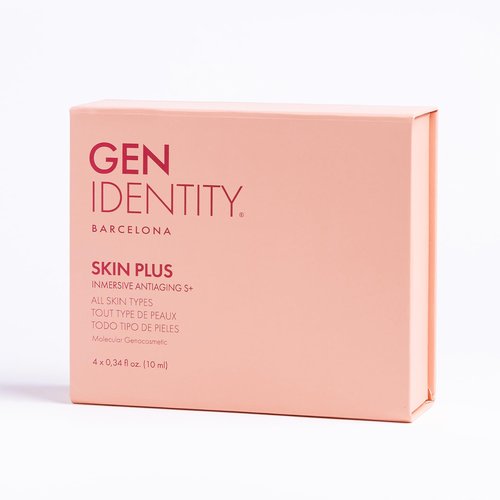 Gen Identity Skin Immersive Antiaging Face Serum - Peptide Serum for Fine Lines and Reduces Wrinkles - Anti Aging Skincare for All Skin Types - 4 pc