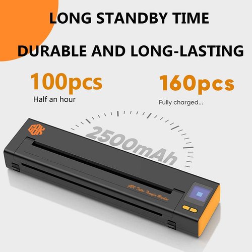 Tattoo Stencil Printer，Wireless Thermal Tattoo Printer Bluetooth Tattoo Transfer Printer with 10 Transfer Papers，Compatible with Smartphone/ipad&PC，Tattoo Supplies for Tattoo Artists&Beginners