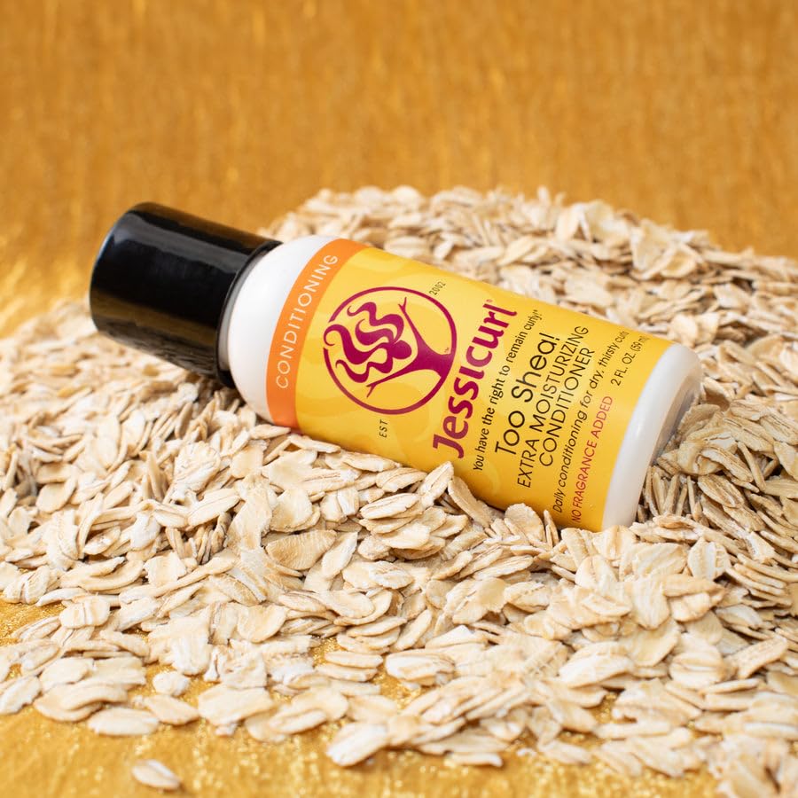 Jessicurl, Too Shea! Extra Moisturizing Conditioner for Curly Hair, Island Fantasy, 32 Fl oz. Leave in Conditioner for Dry Hair, Anti Frizz Hair Products