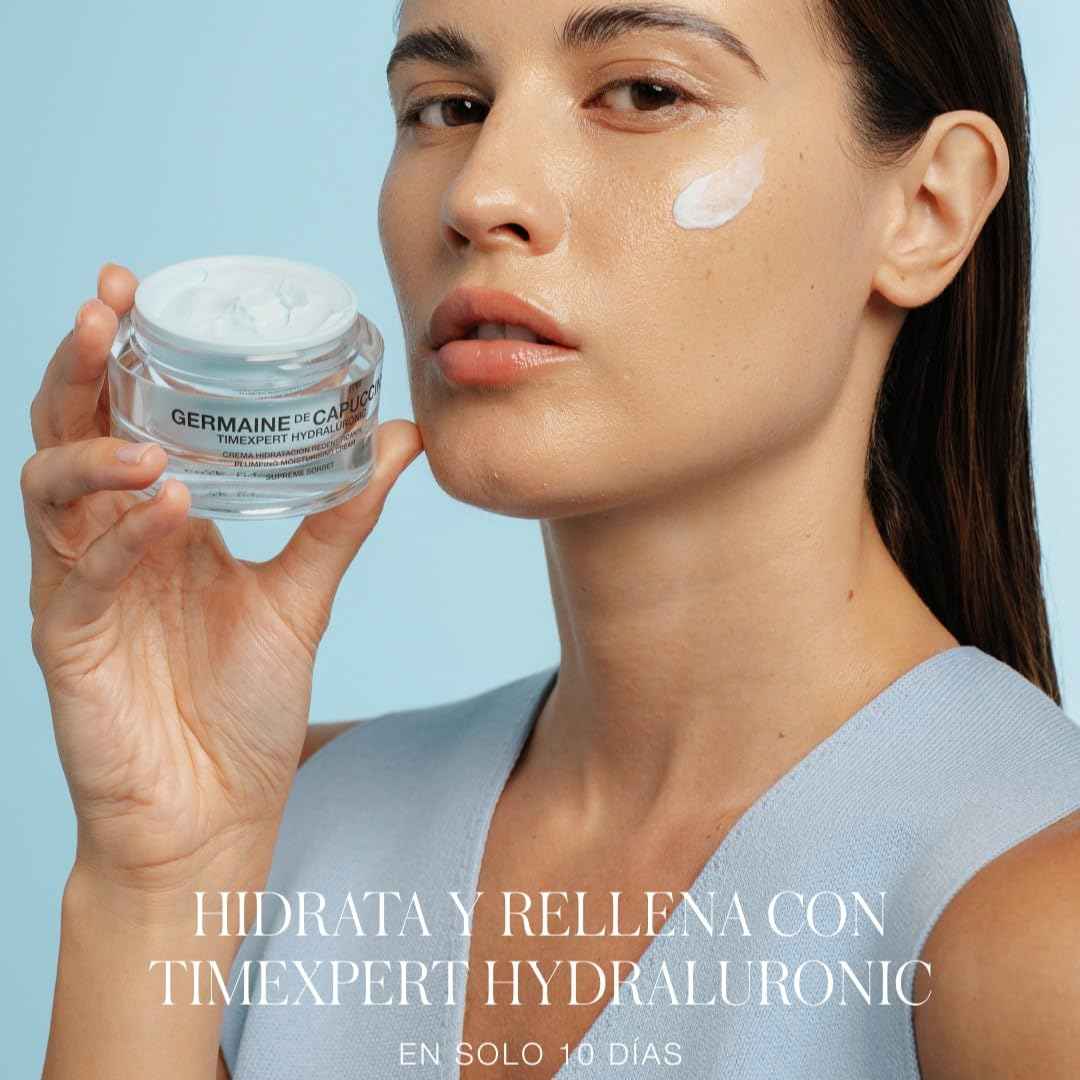 Germaine de Capuccini - Timexpert Hydraluronic Moisturizing Gel Cream - Hyaluronic Acid - Anti-Aging Cream - Normal to Combination Skin - 1.7oz