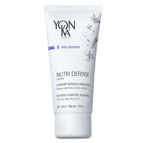 Yonka Nutri-Defense Creme | Nourishing Dry Skin Facial Moisturizer | Rich Shea Butter Treatment Cream with Prebiotics and Probiotics | For Dry and Sensitive Skin | Paraben-Free | 1.75 oz