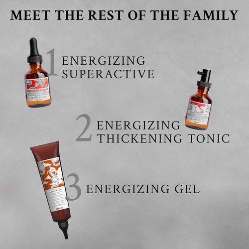 Davines Naturaltech ENERGIZING Seasonal Superactive Treatment, Reduce Hair Loss, Improve Hair Density And Body, 3.38 Fl. Oz.