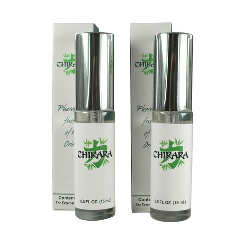 Love Scent Chikara Pheromone Cologne for Men, High Concentration Pheromone Spray, Mens Pheromones Cologne to Attract Women, Long Lasting (15 ML) - 2 Pack
