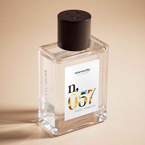 Noteworthy n,057 Sweet Embrace Eau De Parfum – Vanilla, Passionfruit, Tonka Bean | Sophisticated, Warm Fragrance for Any Occasion | Long-lasting Unisex Perfume for Women & Men (50ml)
