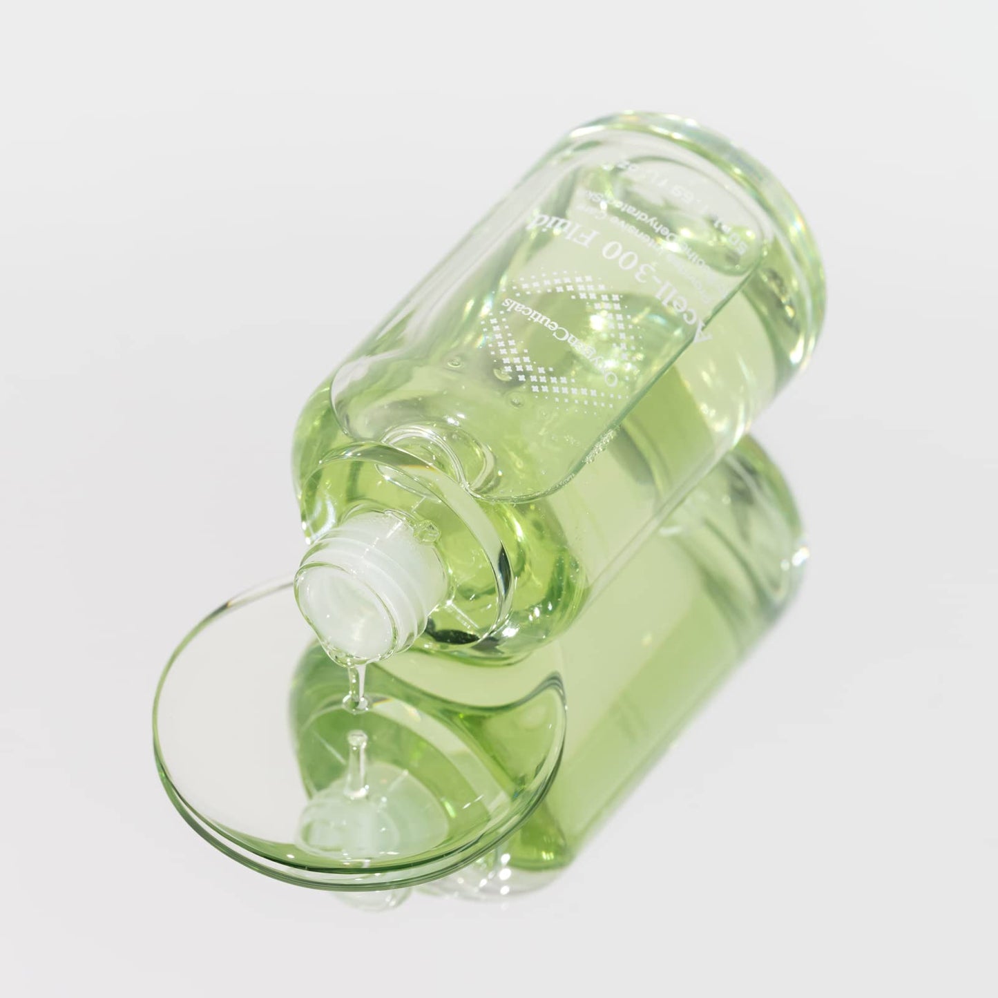 OxygenCeuticals Acell-300 Fluid – Patented ACELL-300 Complex with Plant-Based Oils, Strengthens Skin Barrier & Locks Moisture, Oil-Free Hydrating Ampoule for Dry & Sensitive Skin. 1.69 fl.oz (50ml)