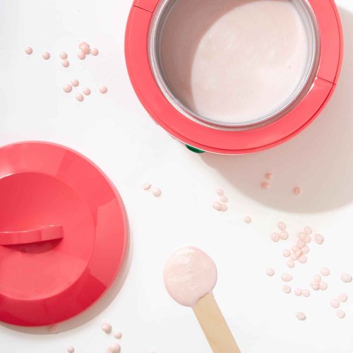 Happy Waxing - Complete Waxing Kit for Women - All-Purpose, Low-Temp, Salon Quality - Wax Warmer, Hard Wax Beads for Sensitive Skin & Lotions - Hard Wax Kit perfect for Brazilian Waxing