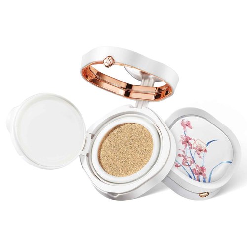 FLORASIS Flawless Jade Breathable Longwear Cushion Foundation (Ode to Embroidery) (N25 Rippling Lotus, 1 Count)