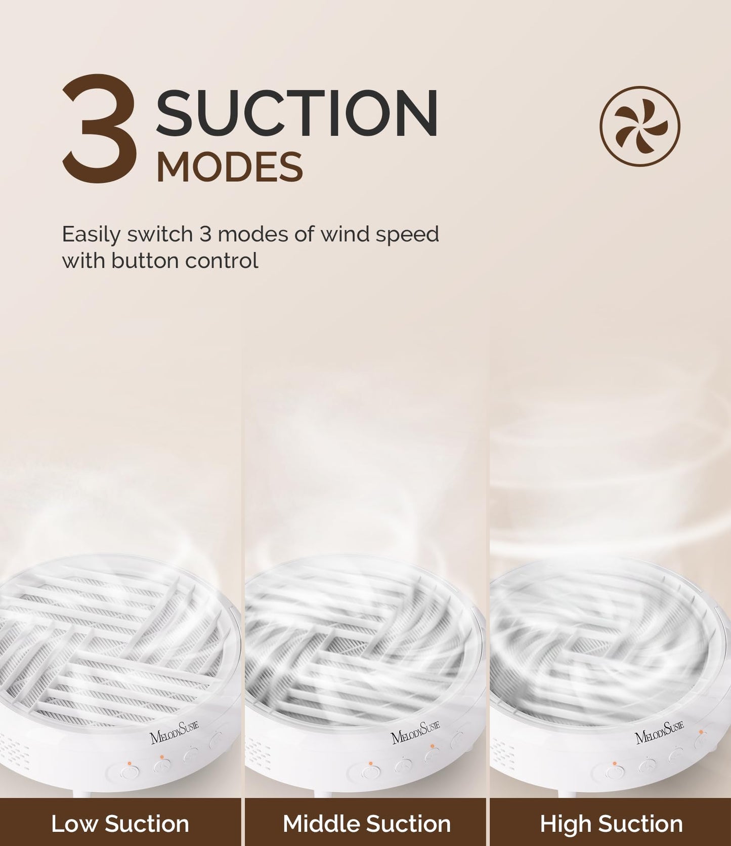 MelodySusie 30000 RPM Professional Nail Drill Scarlet SC320I, Nail Dust Collector,Portable Vacuum Fan Dust Collector for Beginner