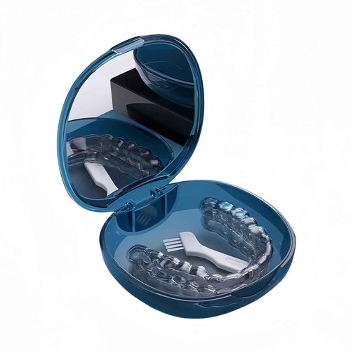 Custom Night Guard, Custom Mouth Teeth Guards Against Teeth Grinding/Clenching Dental Retainer for TMJ Relief and Bruxism (One Upper Guard)