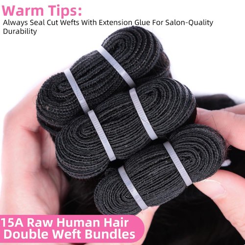 Perismoda Body Wave Human Hair Bundles 15A Raw Human Hair Bundles 100% Unprocessed Brazilian Virgin Human Hair Extensions 26 Inch 1 Bundle Quick Weave Hair Extensions Natural Color
