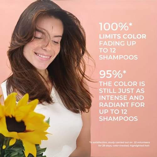 PHYTO COLOR Anti-fade Shampoo, Sulfate Free Shampoo For Color Treated Hair, Protects Color Intensity