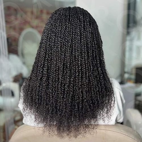 Afro Kinky Bulk Human Hair for Braiding Dreadlock Hair Twist Hair Extension 4C Afro Kinky Bulk Braiding Human Hair for Black Women Natural Color 14 Inch 100g