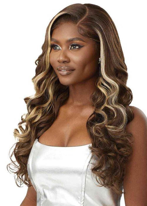 Outre Lace Front Wig - Melted Hairline - Swirlista - Swirl 106 (DRFF2/VANILLA MOCHA)