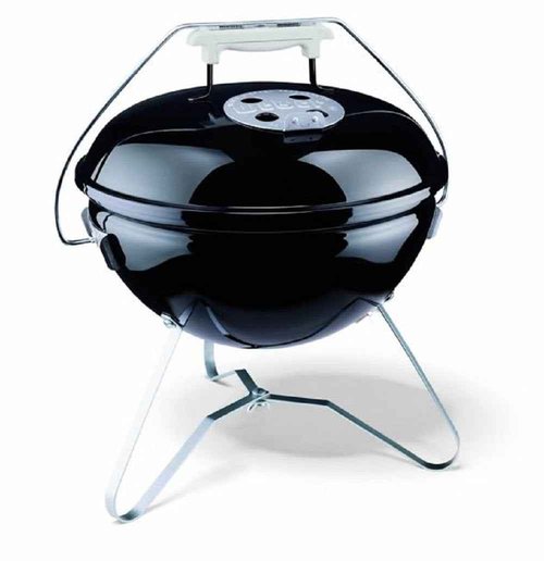 Weber Smokey Joe Premium 14-Inch Portable Grill, Black