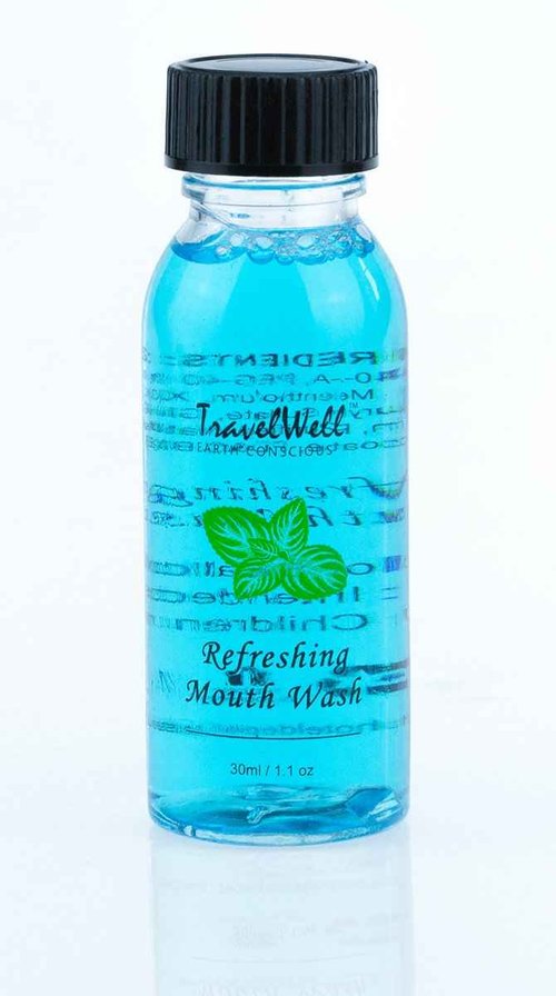 Travel Well Individually Wrapped Mouthwash Bottles - Cruise Essentials & Hotel Mouthwash - Travel Essentials & Toiletry Case Friendly - Long-Lasting Mint & Alcohol-Free - 1 Fl Oz, Pack of 288