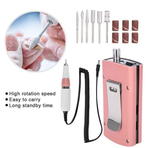 Romantic Presentus -801 portable, Long-Term Use Nail Drill Machine, Durable Just Use Nail Drill, Salon Shop for Home Beauty Salon Manicure(US standard 110V)