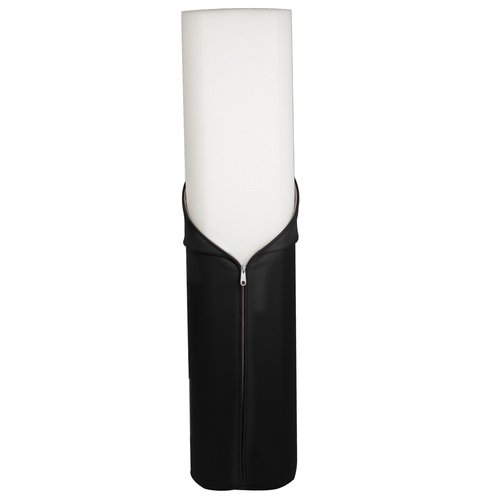 Master Massage 6"x26" 3/4 Round Massage Bolster - Black