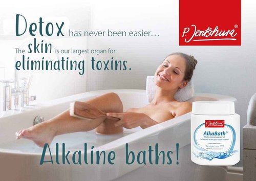 Dr. Jentschura ALKABATH – Soothing Alkaline Bath Salts - 2750 Grams - Enjoy as a Foot Bath or Relax in a Full Bath