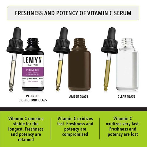 Lemyn Organics Plum Kernel Face Oil |Supercharged with Vitamin C & E | Freshly Made | Luxurious Hydration & Glow | Organic & Natural | Handcrafted Freshness from Santa Barbara, CA