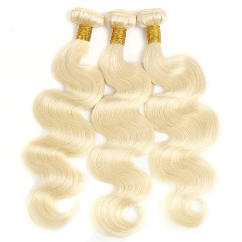 613 Bundles Human Hair Blonde Body Wave Bundles Brazilian Unprocessed Virgin Hair 3 Bundles 22 24 26 Inch 613 Body Wave Human Hair Bundles Blonde Bundles Hair Extensions