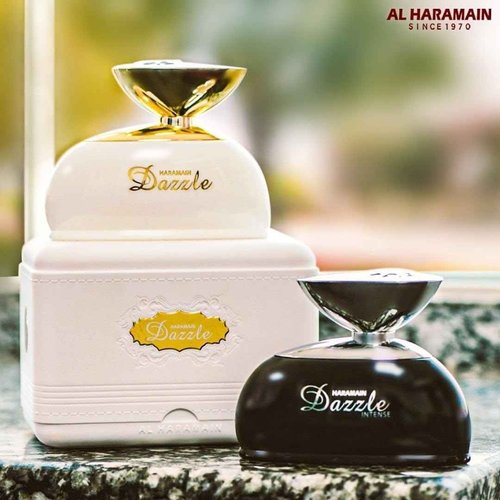 Al Haramain Dazzle - Arabian Perfume for Women - Long Lasting Floral Fruity Fragrances with Notes of Black Currant, Bergamot, Rose, Patchouli - Arabic Eau de Parfum - 3.4 oz EDP Spray