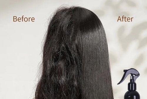 Meidu Combo Hair Mask Color Chao Frizz 1000mL & Hair Spray Protector Frizz Ease 250g (Anti Frizzy, Repair Damaged Hair, Prevent Hair Loss, Stimulate Hair Growth, Keeps Color Last Up to 8 Weeks)