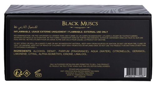 Alexandre J Black Muscs Eau de Parfum Spray for Women, 3.4 Ounce