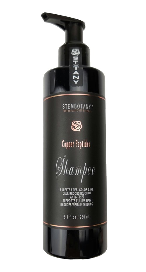 STEMBOTANY Copper Peptide Hair Shampoo for Men and Women Promotes the Look of Thicker, Fuller and Healthier Hair