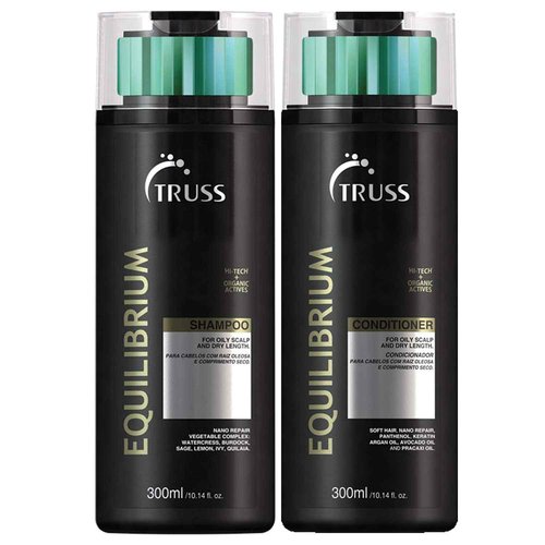 TRUSS Equilibrium Shampoo and Conditioner Set Bundle