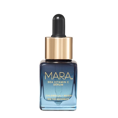 MARA - Sea Vitamin C Serum for Redness Reduction with Algae | Supercharged Formula to Firm, Smooth, Hydrate + Plump Skin, For All Skin Types (0.5 oz | 15 ml; Travel Size)