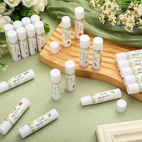 50 Pcs Christian Lip Balm Bulk Scripture Bible Verses Lip Balm Christian Gifts for Women Faith Religious Church Party Favor Inspirational Gift for Coworker Staff Employee(Fresh)