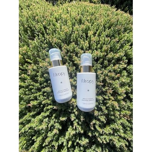 N.Bios Ntopy Aralia Cordata Soothing Ampoule - Korean Ampoule for Face, Moisture Ampoule, Ultimate Calming for sensitive skin, 4.05 oz