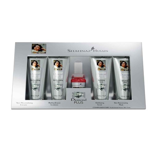 Shahnaz Husain Facial Kit | Sahnaz Husain Gold Kit | Skin Care and Skin Repair | Gold Skin Revival Kit | Facial Kit (Includes Professional Power Tonic 15 ml) 100% Original (See Hologram)