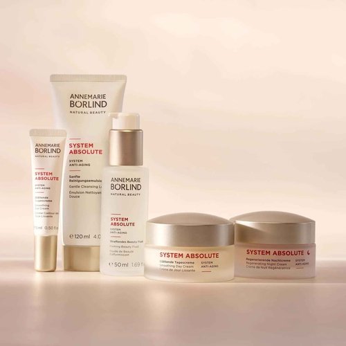 ANNEMARIE BÖRLIND - SYSTEM ABSOLUTE Firming Beauty Fluid - Toning Bogbean and Lady's Mantle Serum - Strengthens, Smooths and Plumps Skin - 1.69 Fl. Oz.