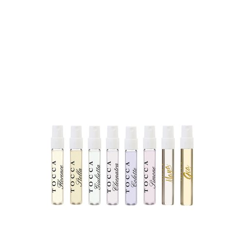Tocca Eau de Parfum Mini Discovery Set - 8 Trial Size Women's Perfumes (1.5ml each), Discover Your Favorite Perfume