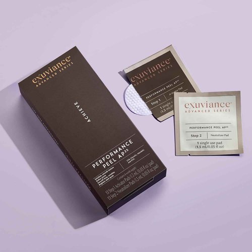 EXUVIANCE Performance Peel AP25 At-Home Chemical Peel with Glycolic, Mandelic and Polyhydroxy Acids, 13 ct.