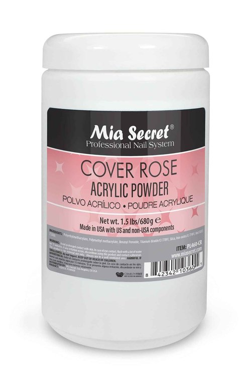 Mia Secret Professional Nail System Cover Rose Acrylic Powder 1.5 lbs