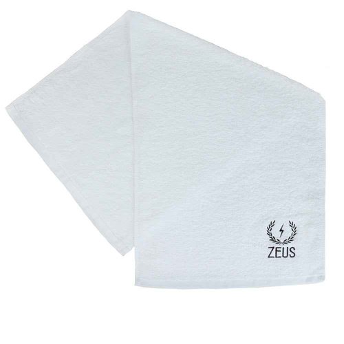 ZEUS Barbershop Steam Towels, 100% Cotton Spa & Barbershop Pre Shave Towels, Soft & Super Absorbent (White) 6 Pack