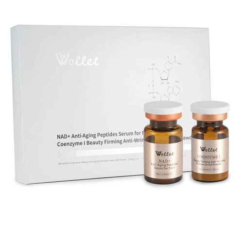 Anti Aging Peptide Serum – Collagen, NAD+, Niacinamide & Hyaluronic Acid | Lifting & Skin Renewal Without Microneedling | Wrinkle Repair, Firming & Brightening | Fragrance-Free