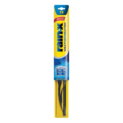 Rain-X RX30213 WeatherBeater Wiper Blades, 13" Windshield Wipers (Pack Of 1), Automotive Replacement Windshield Wiper Blades That Meet Or Exceed OEM Quality And Durability Standards