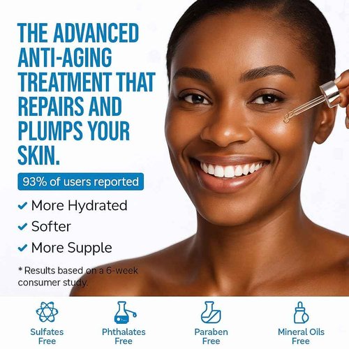 Mesoderm RX Advanced Age-Defying Serum, Triple Action for Age Spots, Sagging Skin, Fine Lines & Wrinkles, 1 fl oz