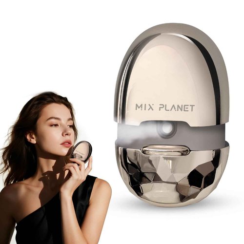 Nano Mist Eye Steamer,Heated USB Nano Eye Mist Sprayer for Dry Eye,Portable Eye Moisturizer and Soother,Electric Mist Sprayer with Warm Compress for Stye Relief (Ultrasonic Microporous Nebulizer kit)