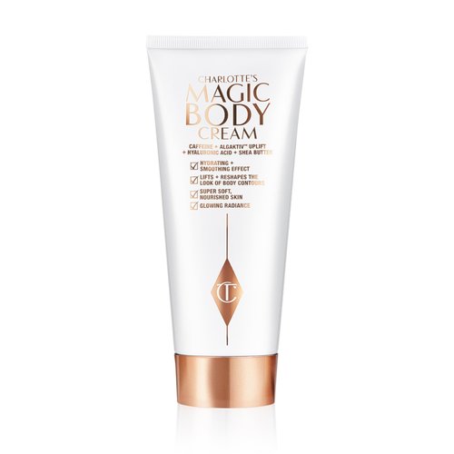 Charlotte Tilbury Magic Body Cream - Skin Tightening Cream for Body Enriched with Caffeine, Hyaluronic Acid & Shea Butter - Nourishes, Smooths & Hydrates Skin (200ml)