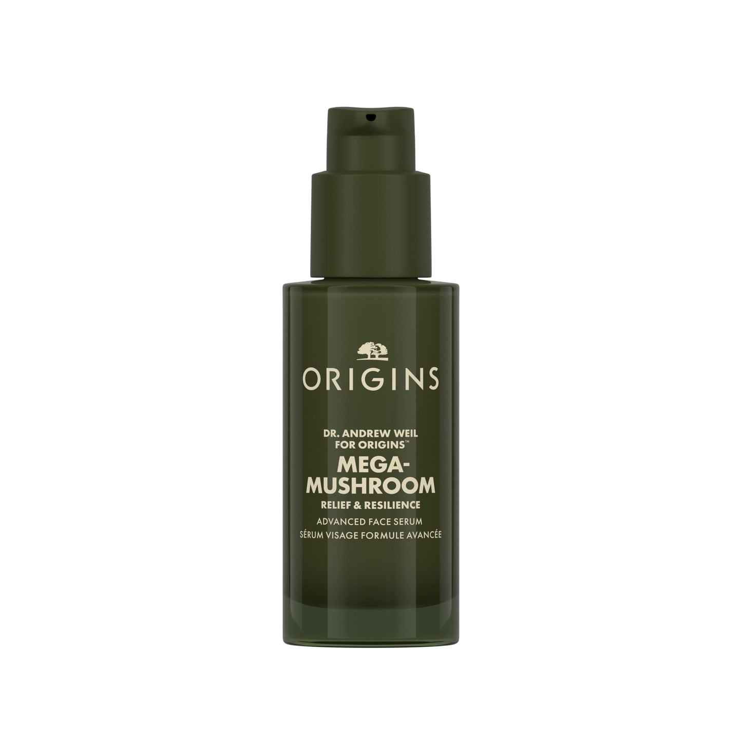 Origins Mega-Mushroom Advanced Face Serum | Reduces Visible Redness & Strengthens Skin's Barrier | With Reishi Mushroom, 1.7 Fl Oz