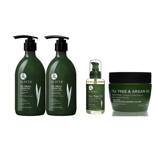 Tea Tree Set with Hair Oil Sreum and Hair Mask