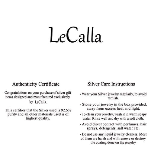 LeCalla 925 Sterling Silver Men's Square Geometric Style Cufflinks Marriage Wedding Gifts for Dad Father Groom Husband Friends