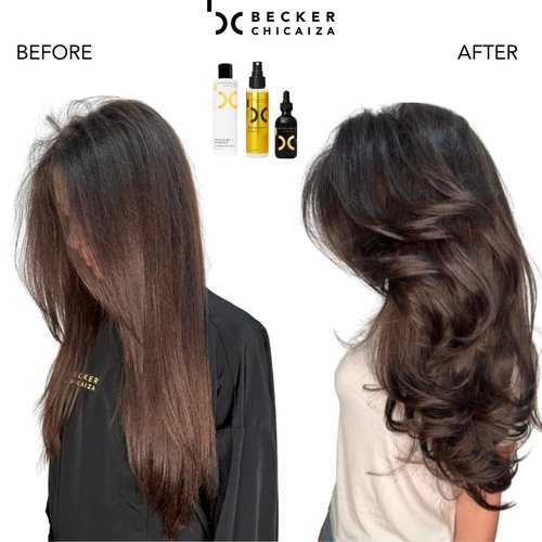 BE CHIC Hair Oil by Becker Chicaiza – Certified Vegan, Lightweight, Frizz Control, Shine Enhancing Hair Oil for All Hair Types, Leaves Hair Feeling Nourished and Soft 2 fl oz