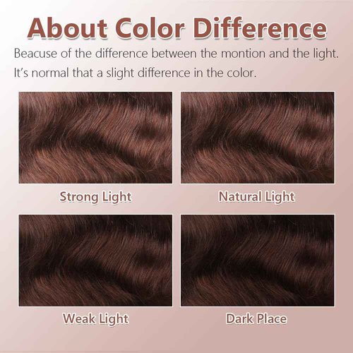 Royal Lady 28 Inch 13x6 Reddish Brown Lace Front Wigs Human Hair Pre Plucked Body Wave 13x6 HD Lace Frontal Wig for Women 220% Density Auburn Brown Colored Frontal Wigs Human Hair