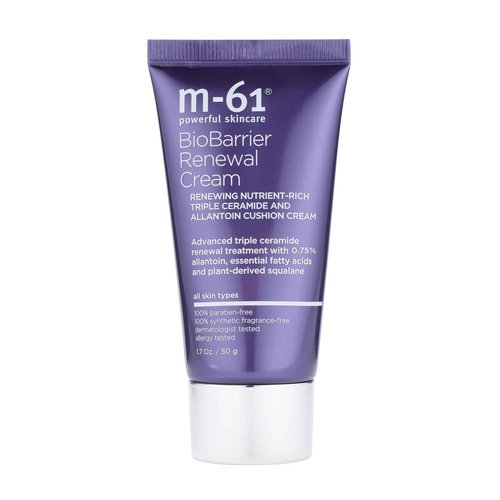 m-61 BioBarrier Renewal Cream | Ultimate Skin Barrier Protection Treatment, Matte Cushion Cream, Triple Ceramide Renewal Barrier Treatment With 1% Allantoin. For Normal to Sensitive Skin - 1.7 Fl Oz